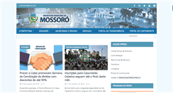 Desktop Screenshot of prefeiturademossoro.com.br